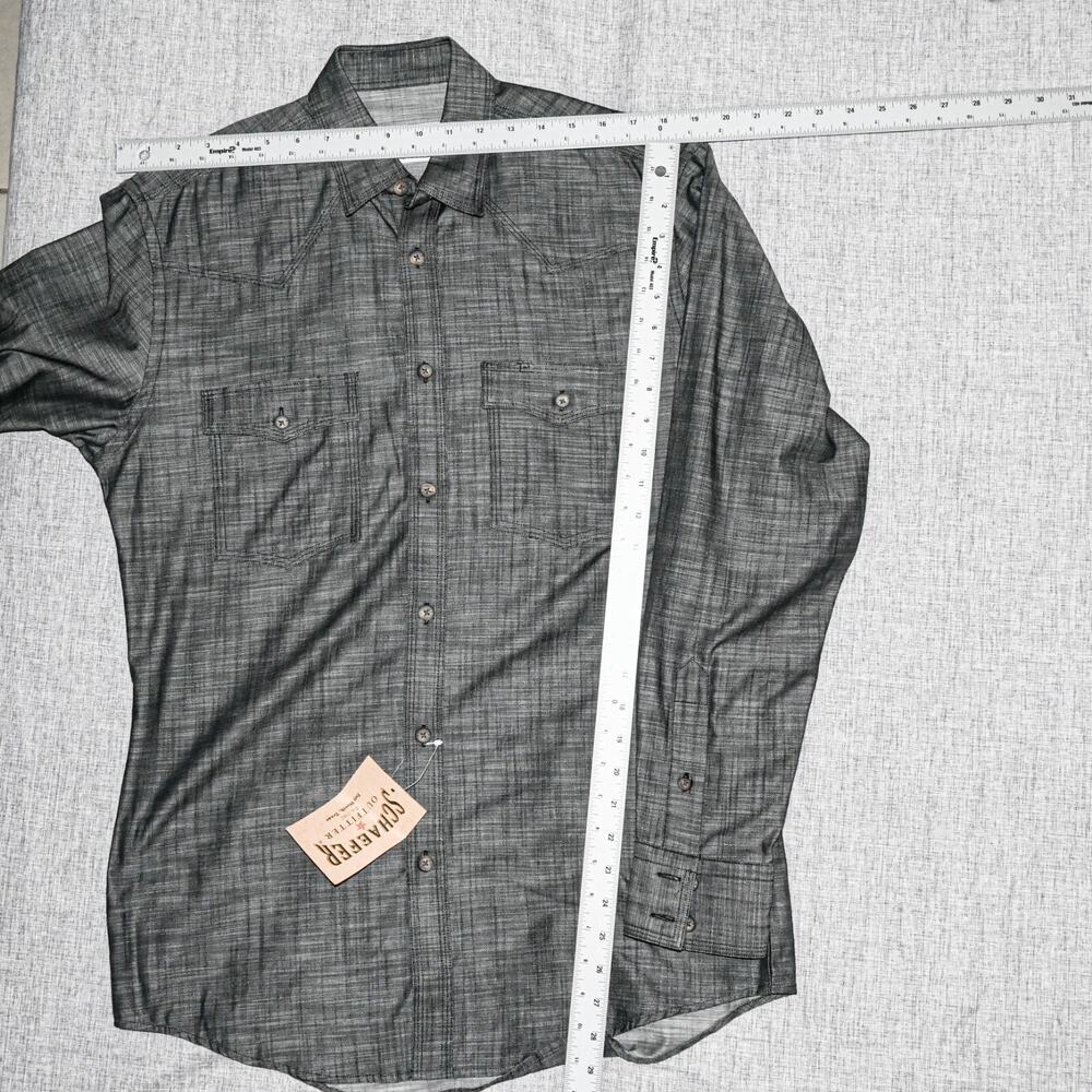 Schaefer Outfitter Medium Western Button up Shirt… - image 9